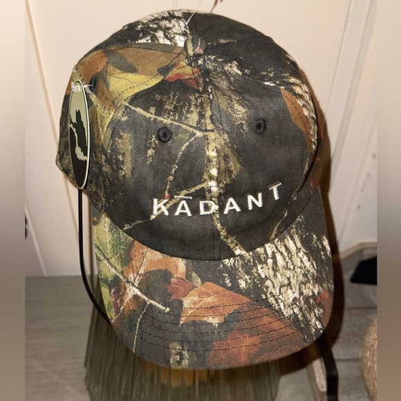 NWT Mossy Oak Kadant Camouflage Camo Baseball Adjustable Cap Hat Velcro Men - Picture 1 of 4